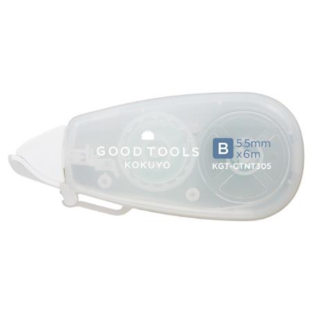 修正テープ＜GOOD TOOLS＞（使い切り・B罫用・6m）