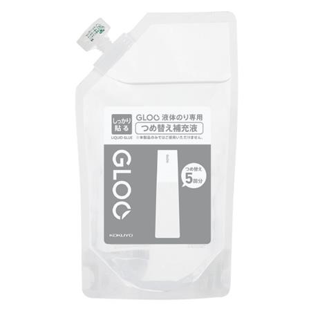 GLOO グルー 液体のり(しっかり貼る)(つめ替え補充液）