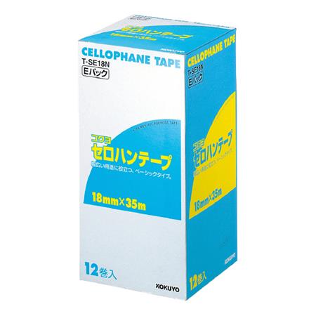 セロハンテープお徳用Eパック 18mmX35m 12巻入り