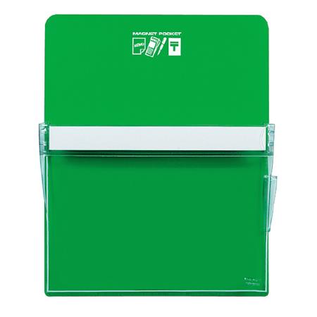 マグネットポケット A4 内寸法180x230mm 緑
