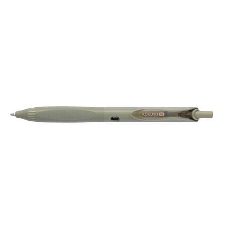 ボールペンME・標準ゲル黒0.5mm・ダスティオリーブ