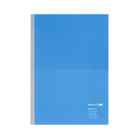 ノートブックME・70枚･B罫･A5・プールブルー