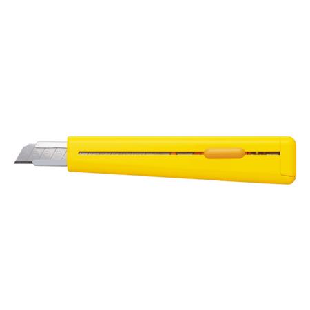 カッターナイフ　標準型　フッ素加工刃　黄