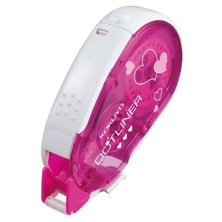 KOKUYO DotLiner Glue Tape - Pink Heart