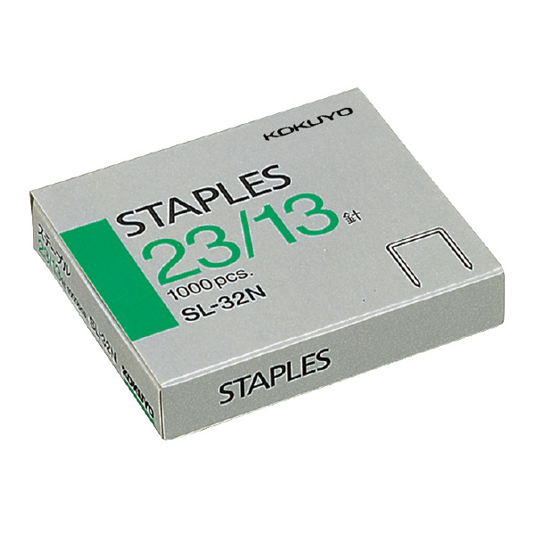 ステープル針23/13号針1000本入り | コクヨ公式ステーショナリー